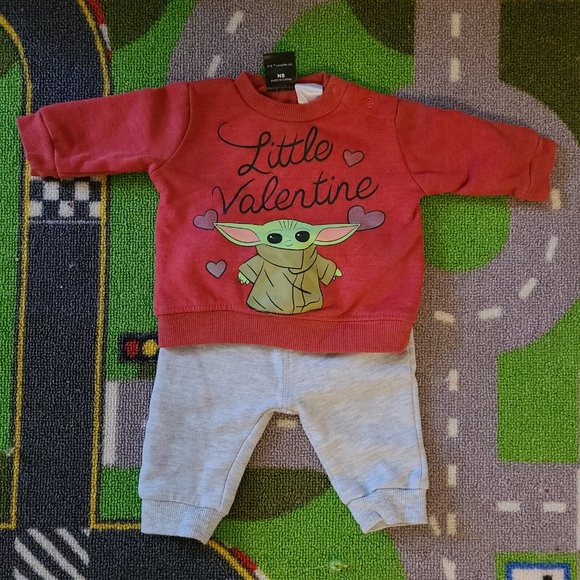 Newborn Valentine Outfit Bundle - Picture 11 of 14